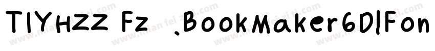 TIYHZZ FzBookMaker6DlFon XFPLU字体转换
